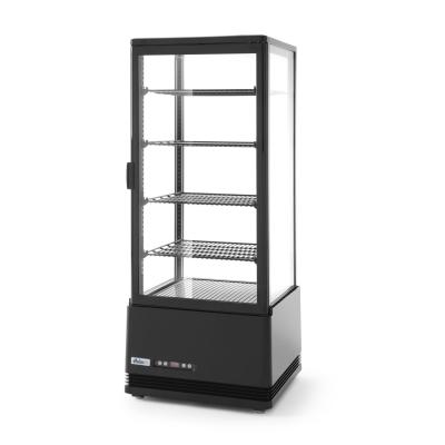 Chlazená skříň displeje, 98 l, Arktic, Černá, 230V/210W, 444x397x(H)1100mm | 233269